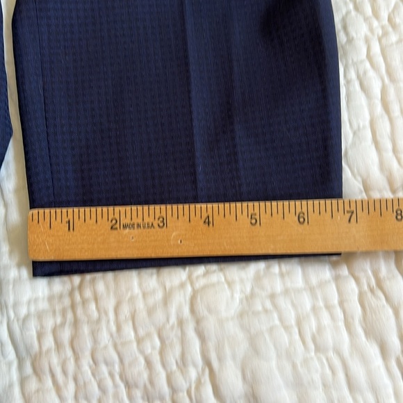 Isabel Etoile Marant trouser Pant Herringbone Blue 32 - Picture 10 of 12